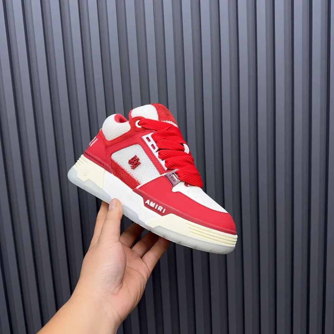 Men's shoes 💰660💰 AMIRI AMIRI trendy brand hot sale 🔥 Available all year round, couples 💑 Official website synchronization Imported fabrics 1⃣️ vs 1⃣️ replica, original factory special original sole, 35-45 (45. non-refundable)